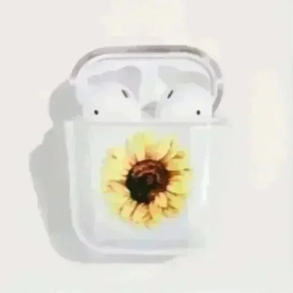 Shein Sunflower Earbud Case